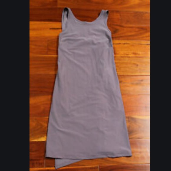lululemon athletica Dresses & Skirts - LULULEMON Early Morning Dress Graphite Purple 2